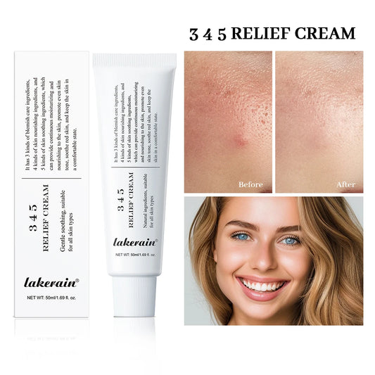 345 Relief Cream Address Blemishes Nourish The Skin and Provide Soothing Care Resulting In A Well-Rounded Skincare Solution