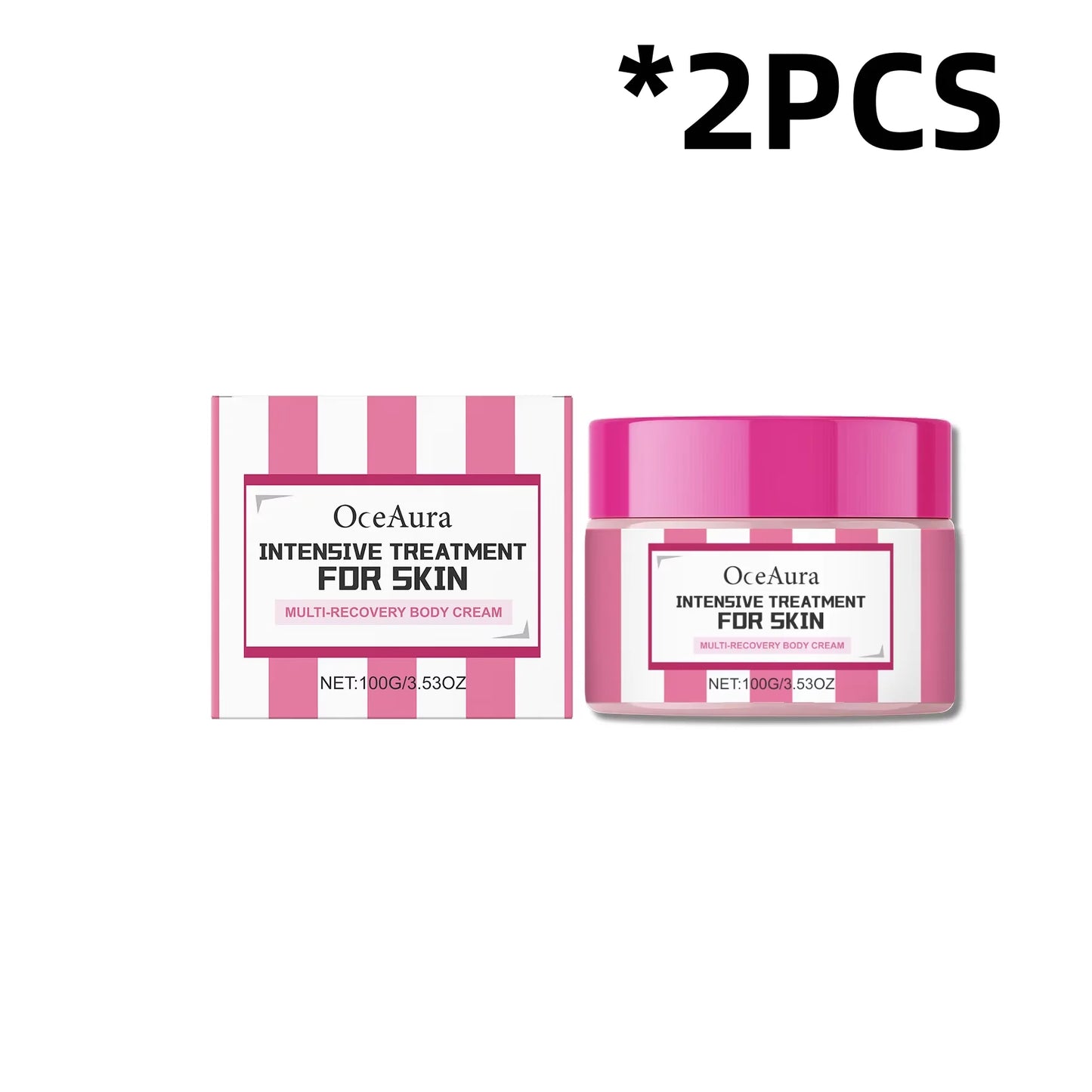 OCEAURA Body Moisturize Cream Repair Damage Firm Skin Lasting Fragrance Non-greasy Refresh Enhance Elasticity Body Massage Cream