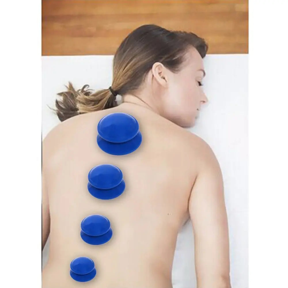 Silicone Vacuum Suction Cups for Massage Therapy