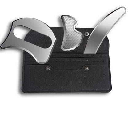 UiiBYUii GuaSha Massage Scraper Tool SetMuscle Scraper Tool KitScraping Massage Tools for Physical TherapyScar Tissue Tool Myofascial Release Tools & IASTM Tools(UII-DBC)