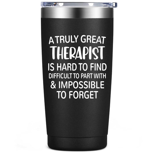 WOELIVE Therapist Gifts - Physical Therapist Gifts for Men - Mental Heatlh Respiratory Occupational Therapy Massage Therapist Appreciation Gifts for Birthday Christmas - 20oz Insulated Tumbler