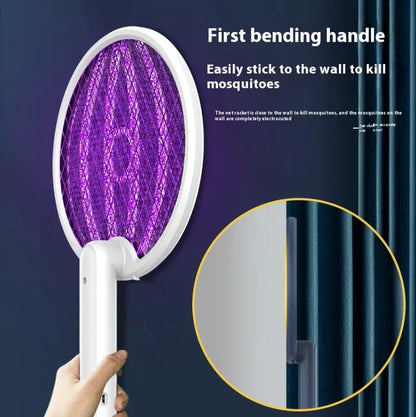 Rechargeable Electric Mosquito Swatter – High-Power Household Insect Zapper