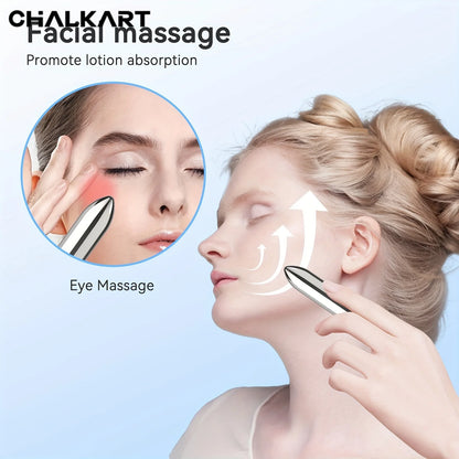 1pc Mini Vibrating Massager, Facial And Eye Massage Treatment Relaxes, Promotes Lotion Absorption, Lipstick Size, Mini Portable