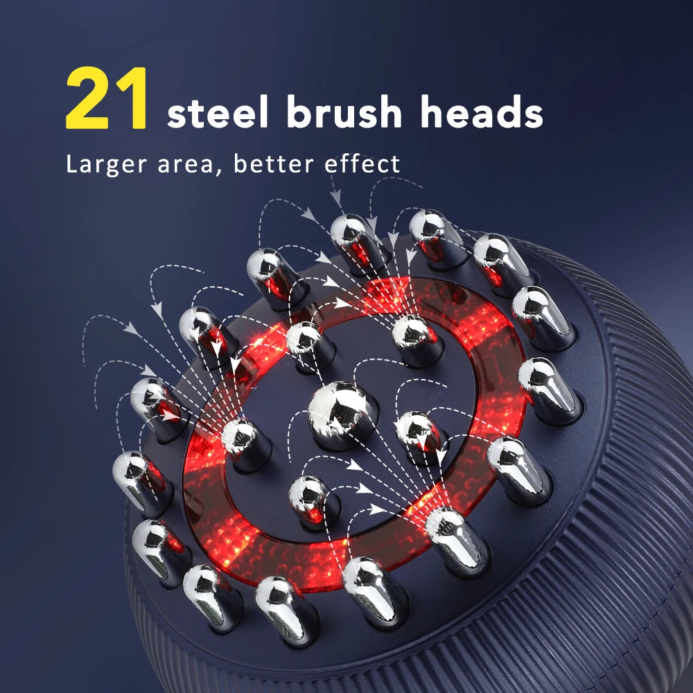 Electric Meridian Brush Vibration Massage Constant Temperature Heat Beauty Salon Electric Meridian Brush Household Use