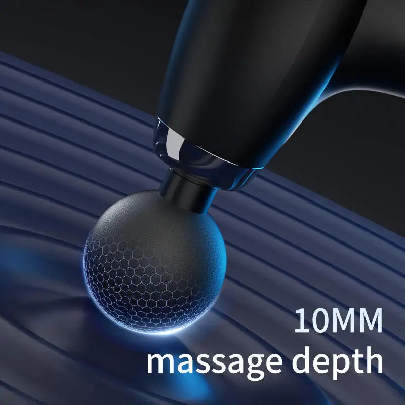 Handheld home massagers, massage guns with extended handles, and back massagers for relieving deep tissue pain