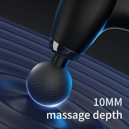 Handheld home massagers, massage guns with extended handles, and back massagers for relieving deep tissue pain