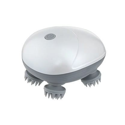 Electric massager for health care and relaxation of deep body tissues, scalp massage, kneading and vibration device massager
