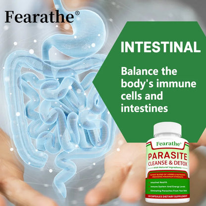 Parasite Cleanse - Bowel Cleansing Supplement, Digestive Health, Immune Health, Parasite Removal, Natural Gut Health
