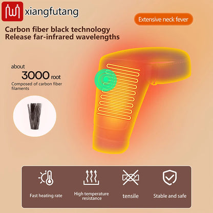 Hip Massager - 3-Gear Heat & Vibration, Relieves Muscle Soreness Pain,Arthritis, Aids Sports Recovery, for Fitness Fans &Seniors