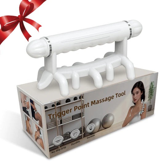 Fascia Massage Tool for Cellulite Neck Massager for Pain Relief Deep Tissue Back and Shoulder Pressure Point Massage Tools Anti Cellulite Massager Roller - Christmas Gifts for Women