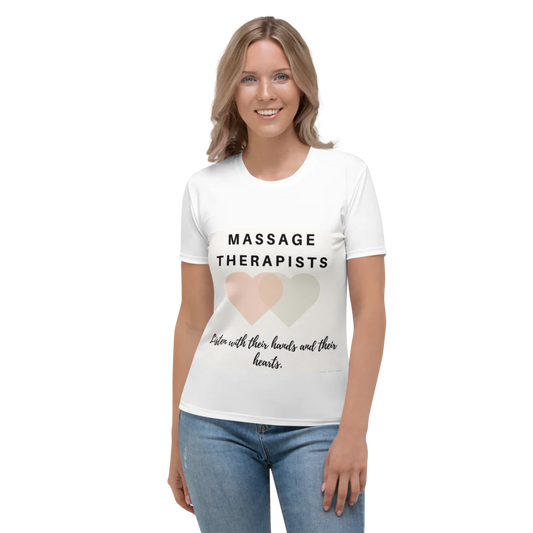 All-Over Print Women's Crew Neck T-Shirt
