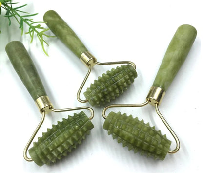 Jade Roller Facial Massage Tool for Beauty