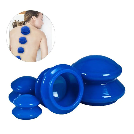 Silicone Vacuum Suction Cups for Massage Therapy