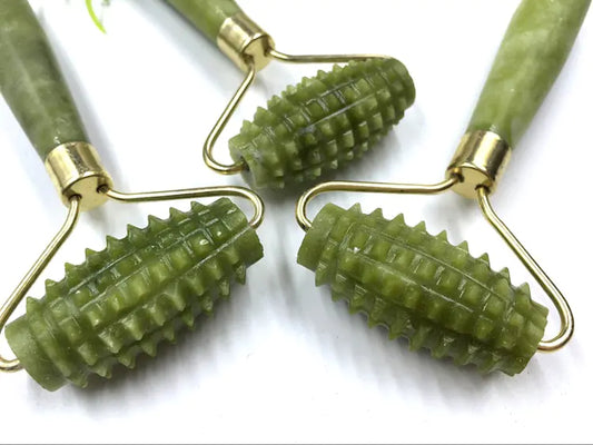 Jade Roller Facial Massage Tool for Beauty