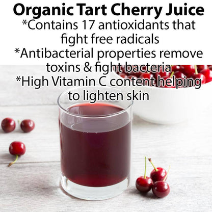 Organic Chocolate Cherry Face Mask – Antioxidant Anti-Aging Treatment