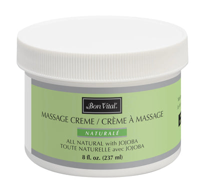 Bon Vital Naturale Massage Creme Professional Massage Therapy Cream with Natural Ingredients for Earth-Friendly Massage Full Body Daily Moisturizer for Smooth Skin 1 Gal Label may Vary